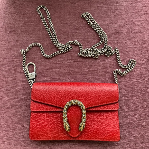 Gucci Handbags - Red Mini Dionysus Gucci Crossbody Bag